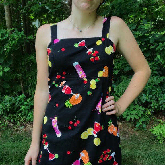 Fun Summer Tutti Frutti Cocktail Dress - Picture 3 of 7